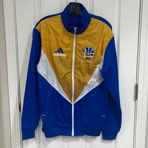 Golden State Warriors Adidas Track Jacket size Small